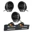 3 stk 7&quot; Luxu Vibe 110 Ekstralys sett Komplett med skiltbrakett og kabelsett