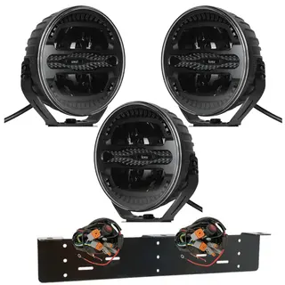 3 stk 9&quot; Luxu Vibe 175 ekstralys 1 Lux p&#229; 620m, 175 W, 5000k, Combo