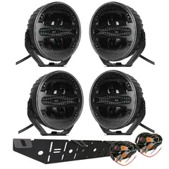 4 stk 9&quot; Luxu Vibe 175 ekstralys 1 Lux p&#229; 620m, 175 W, 5000k, Combo