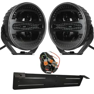 2 stk 9&quot; Luxu Vibe 175 ekstralys 1 Lux p&#229; 620m, 175 W, 5000k, Combo