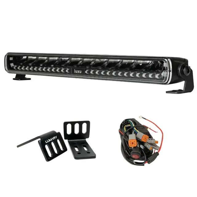 Luxu Vibe 125 Ledbar komplett sett Med feste og kabelsett 