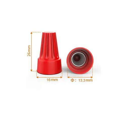 Kabel blokker rød 100 stk i pose