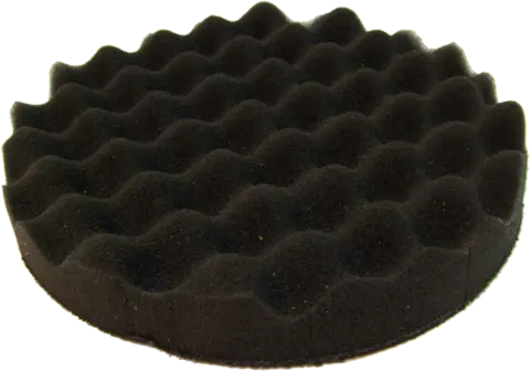 Pol&#233;rpute Svart myk Vafflet 130 mm Turtle Wax pose 25mm x 130mm
