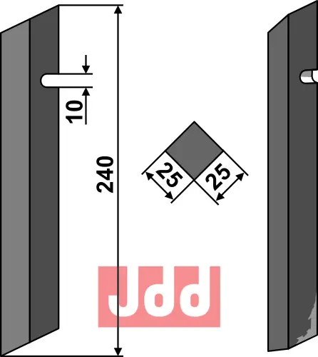 Fres kniv - JDD Utstyr