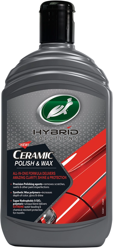 Turtle Wax Ceramic Polish & Wax 500 ml. Polish og keramisk lakkforsegling, 500ml