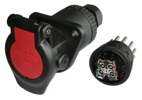 Kontakt 15P ADR - ISO 12098 I plast, Fra Vignal
