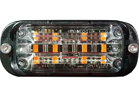 Oransje Retningsbestemt oransje varselly ertifisert med ADR og ECE R65 klasse 1