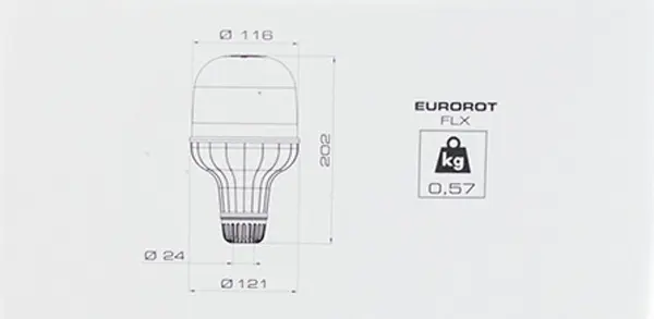 EUROROT varsellampe - JDD Utstyr