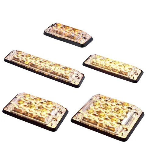 Lumary slim LED flasher Effektiv varsellys - lyssterk med R65