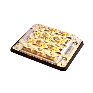 Varsellys Lumary slim LED flasher 9LED Effektiv varsling - lyssterk med R65