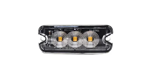 Lumary superslim blitzer med 3 LED | Cruise light | Nattmodus