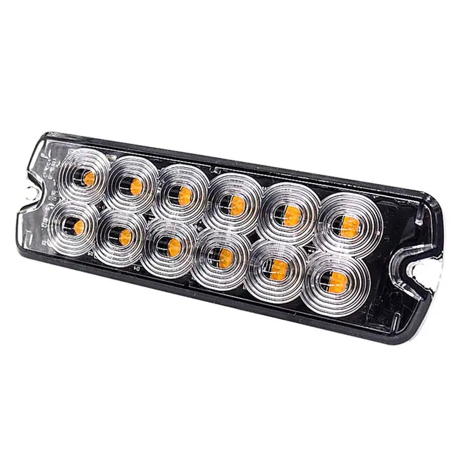 Lumary superslim dobbel blitzer med 12 LED