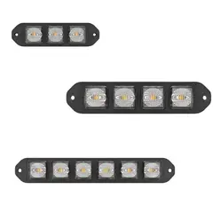 Lumary Elastisk Varsellys Blitz 12 og 24V, 19 blinkm&#248;nster