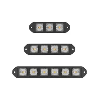 Lumary Elastisk Varsellys Blitz 12 og 24V, 19 blinkm&#248;nster