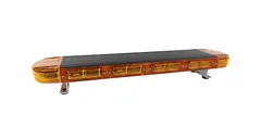 Varsellysbjelke Lumary Guardian Black line 77 cm med oransje glass
