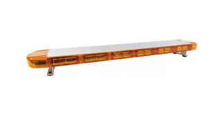 Varsellysbjelke Lumary Guardian Silver line 106 cm med oransej glass