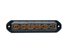 Lumary Dark 6 LED Dual varsellys LED Sotet Orange lys