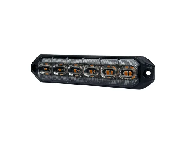 Lumary Dark 6 LED Dual varsellys LED Sotet Orange lys 