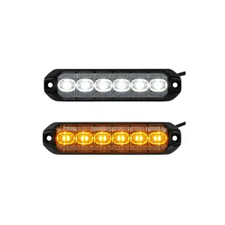Lumary Dark varsellys 6 LED Sotet glass - Velg lysfarge