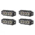 4stk Lumary ECON 4 varsellys modul 4 LED, 2 meter kabel og R65 sertifikat