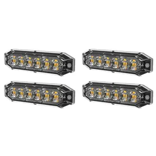 4stk Lumary ECON 6 varsellys modul 6 LED, 2 meter kabel og R65 sertifikat