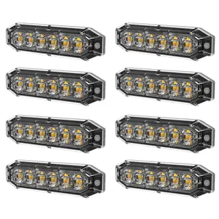 8stk Lumary ECON 6 varsellys modul 6 LED, 2 meter kabel og R65 sertifikat