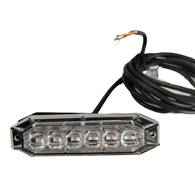 8stk Lumary ECON 6 varsellys modul 6 LED, 2 meter kabel og R65 sertifikat 