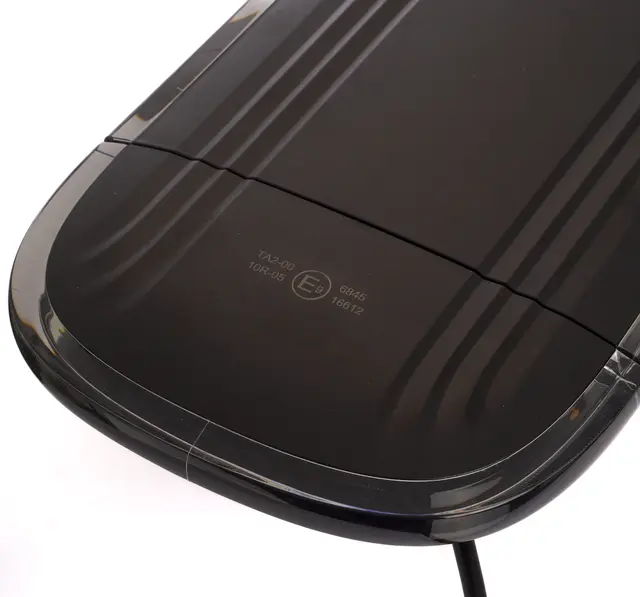 Lumary Pulse 120 Varsellysbjelke Sotet glass, Lengde 1200mm 