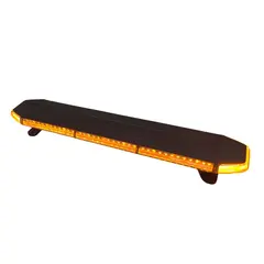 Lumary Onyx 57 Slim Varsellysbjelke Sotet glass, Lengde 57cm