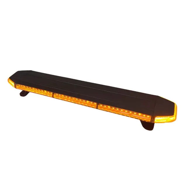 Lumary Onyx 57 Slim Varsellysbjelke Sotet glass, Lengde 57cm 