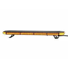 Lumary Onyx 72 Slim Varsellysbjelke Sotet glass, Lengde 72cm