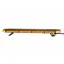 Lumary Onyx 72 Slim Varsellysbjelke Sotet glass, Lengde 72cm