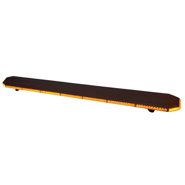 Lumary Onyx 118 Slim Varsellysbjelke Sotet glass, Lengde 118cm 