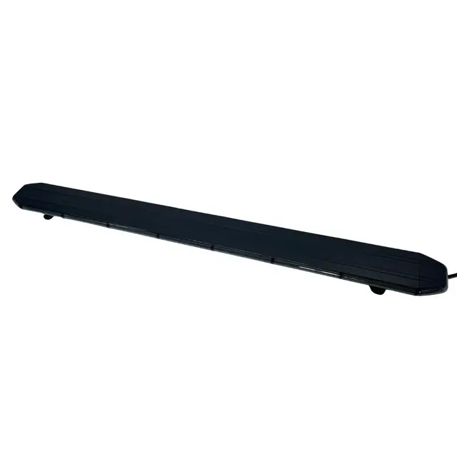 Lumary Onyx 118 Slim Varsellysbjelke Sotet glass, Lengde 118cm 