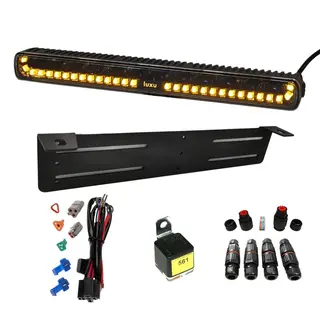 Luxu Vibe 125 Ledbar komplett sett Med feste og kabelsett