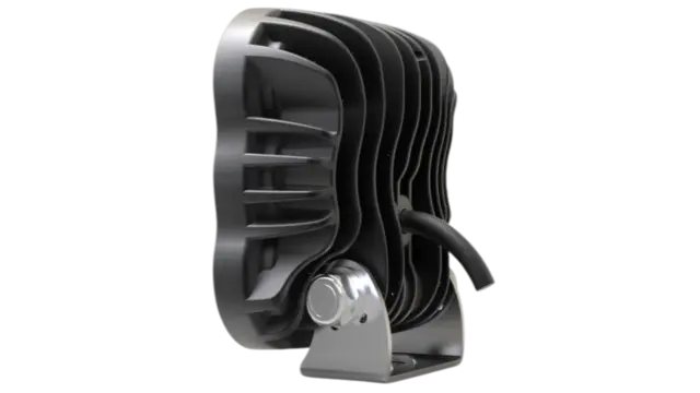 LUXU Work 45 arbeidslys med sort front Liten kompkt med 9 LED som yter 45 watt 