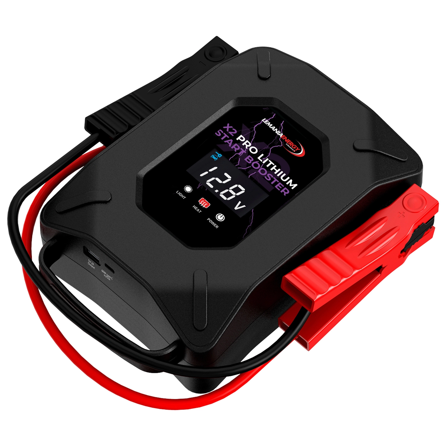 X2 Litihium start booster 12 volt Leverer opptil 4300A