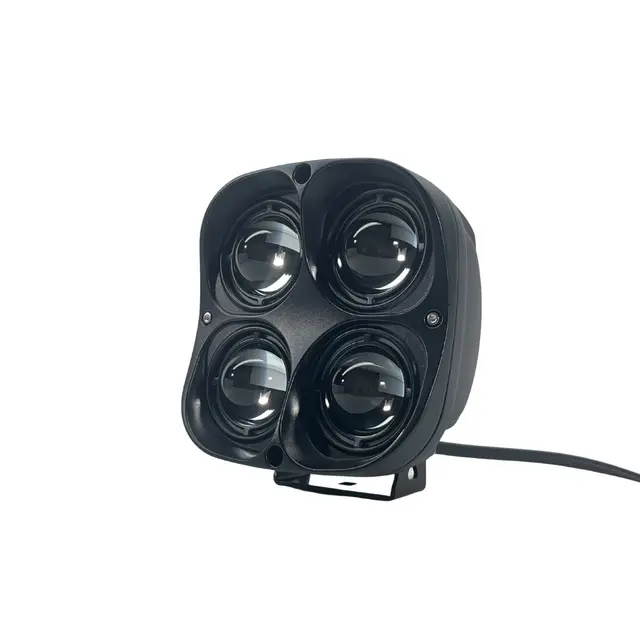 LUXU Halo Quad 147 med posisjonslysring Tre farget pos. Lys E merket og godkjent 