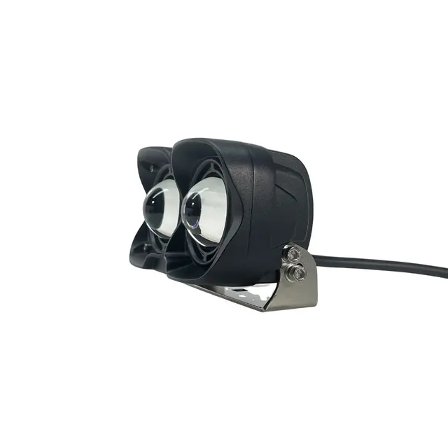 LUXU Halo Duo 73 med posisjonslysring Tre farget pos. Lys E merket og godkjent 