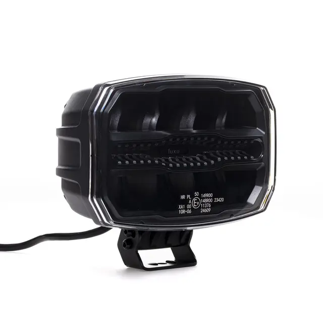 Luxu Vibe 105 ovalt ekstralys 9" LED 1 Lux gir 350m, 105 W, 6500k 