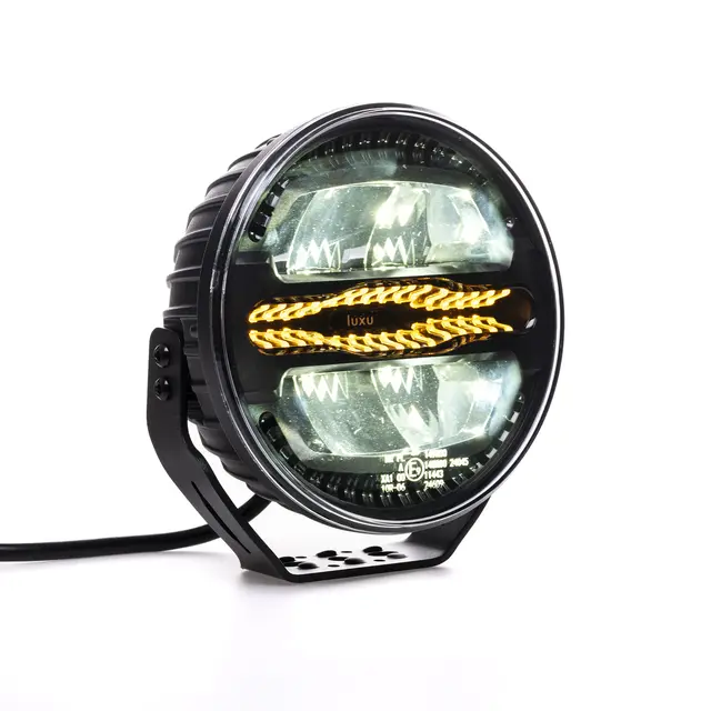 Luxu Vibe 110 Ekstralys 7" med varsellys 1 Lux gir 530m, 110 W, 5000-5500k 