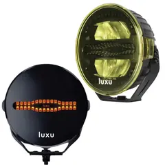 Luxu vibe deksel Gult og sort deksel til 7 og 9 tommer