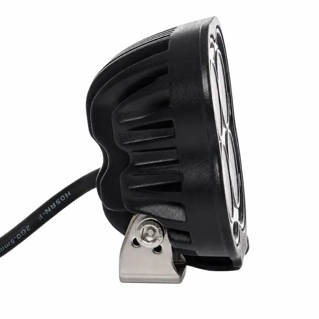 LUXU Work 20 arbeidslys med sort front Liten kompkt med 4  LED som yter 20 watt 