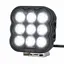 LUXU Work 45 arbeidslys med sort front Liten kompkt med 9 LED som yter 45 watt