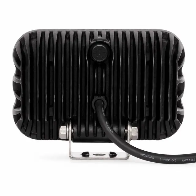 LUXU Work 75 arbeidslys med sort front Liten kompkt med 15 LED som yter 75 watt 