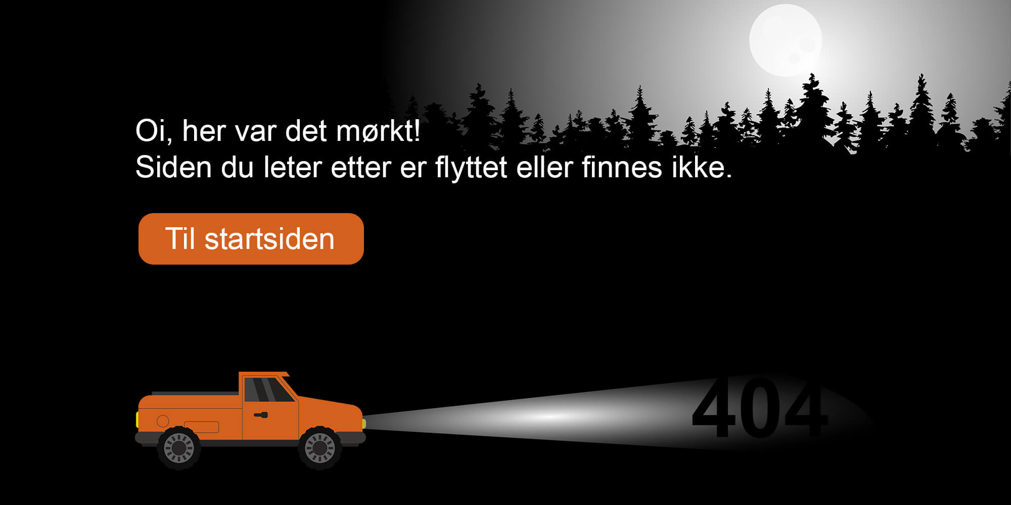 Beklager - siden du leter etter ble ikke funnet. Trykk for å gå til forsiden.