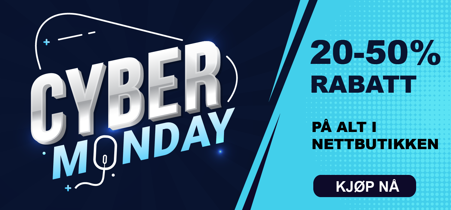 Black week 2024 -20% til 60% rabatt