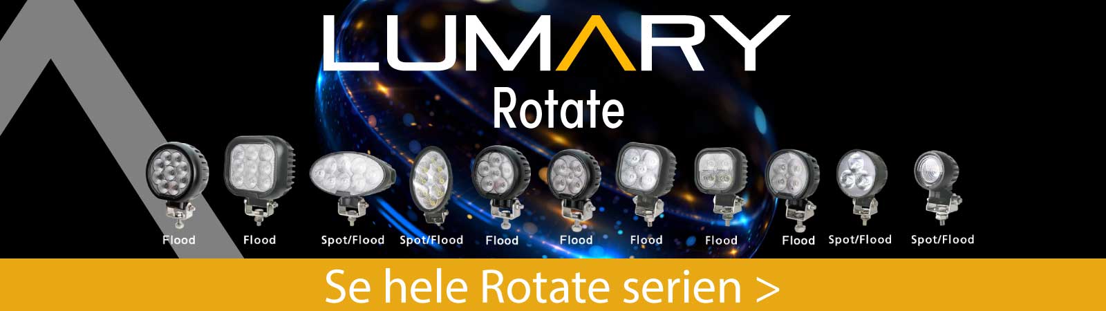 Lumary Rotate arbeidslys