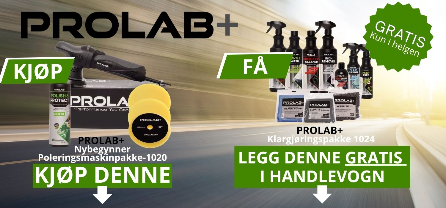 Prolab+ Kjøp poleringspakke, få klargjøringspakke gratis