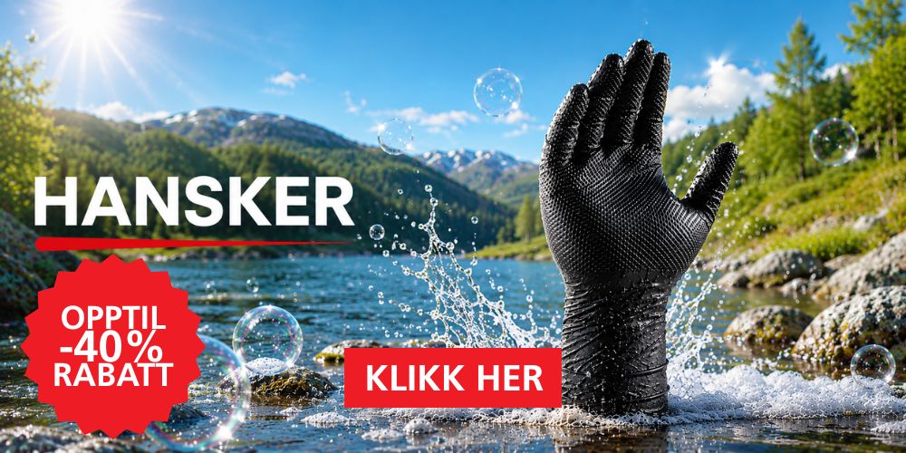 Hansker opptil -40% kampanje